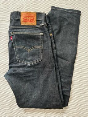 Levi's Men's Dark Blue Slim Straight 510 Jeans